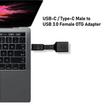 5 個 USB-C / Type-C 公頭轉 USB 3.0 母頭 OTG 轉接器，USB-C / Type-C 轉 USB 3.0