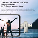 Netac U782C 128GB USB-C / Type-C + USB 3.0 360度旋轉鋅合金隨身碟OTG U盤，128GB