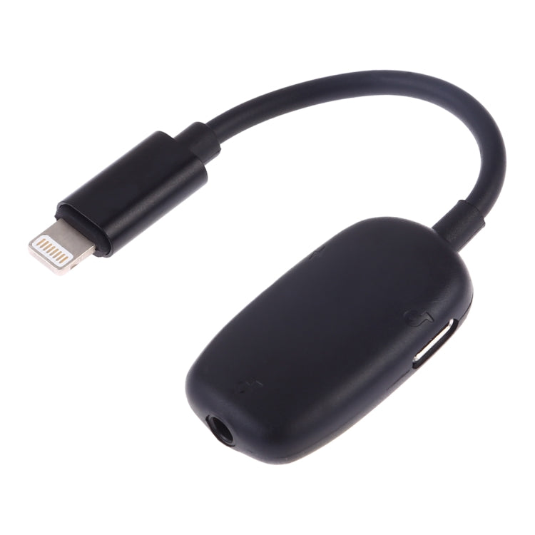 8 Pin 轉 8 Pin 充電接口 + 8 Pin 耳機接口 + 3.5mm 音頻接口耳機轉接器，銀色、黑色、粉色、金色、紅色