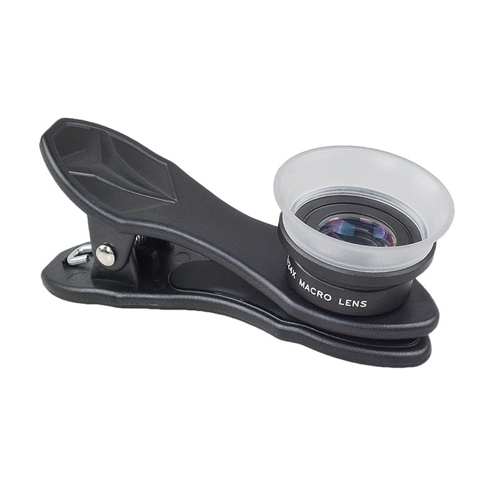 APEXEL APL-24X-H 2合1通用外接12X及24X微距手機鏡頭，附鏡頭遮光罩