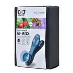 APEXEL APL-24X-H 2合1通用外接12X及24X微距手機鏡頭，附鏡頭遮光罩
