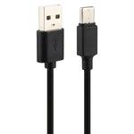 LZ-728 2合1 18W QC 3.0 USB介面旅行充電器 + USB轉USB-C / Type-C數據線套裝，歐洲插頭，線長1米，附USB-C / Type-C線