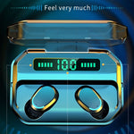M8 藍牙 5.0 TWS 觸控數字顯示真無線藍牙耳機，附充電盒