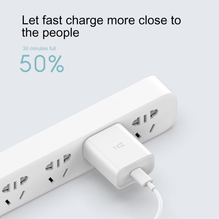 原裝小米有品 ZMI 20W Type-C / USB-C 快充電源適配器，美規插頭