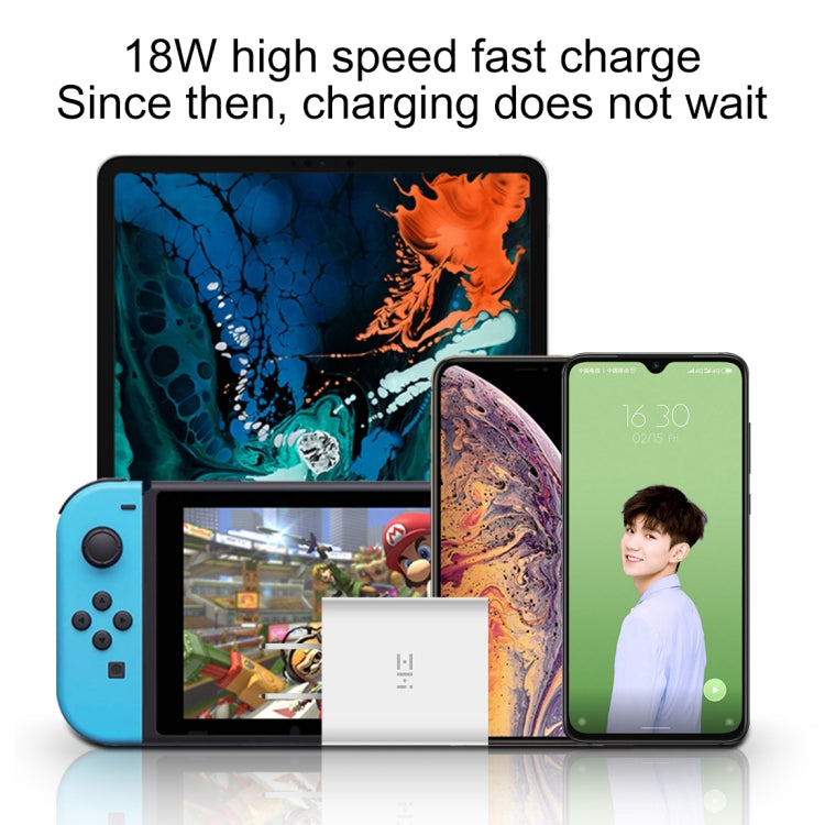 原裝小米有品 ZMI 20W Type-C / USB-C 快充電源適配器，美規插頭