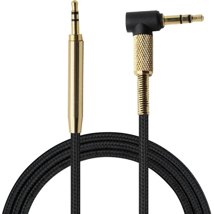 zs0110 適用於AKG Y40 & Creative Aurvana Live2 & Bose QC25 標準版2.5mm轉3.5mm耳機線，線長：1.5m，標準版
