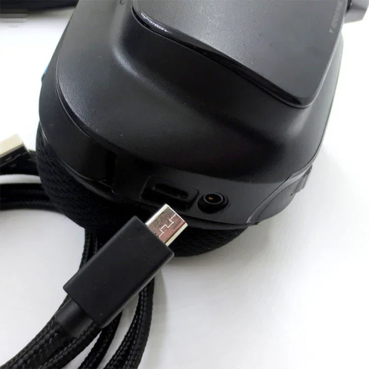ZS0155 適用於Logitech G633 / G633s USB耳機音頻線，支援通話/耳機燈光，線長：2m，適用於Logitech G633 2m