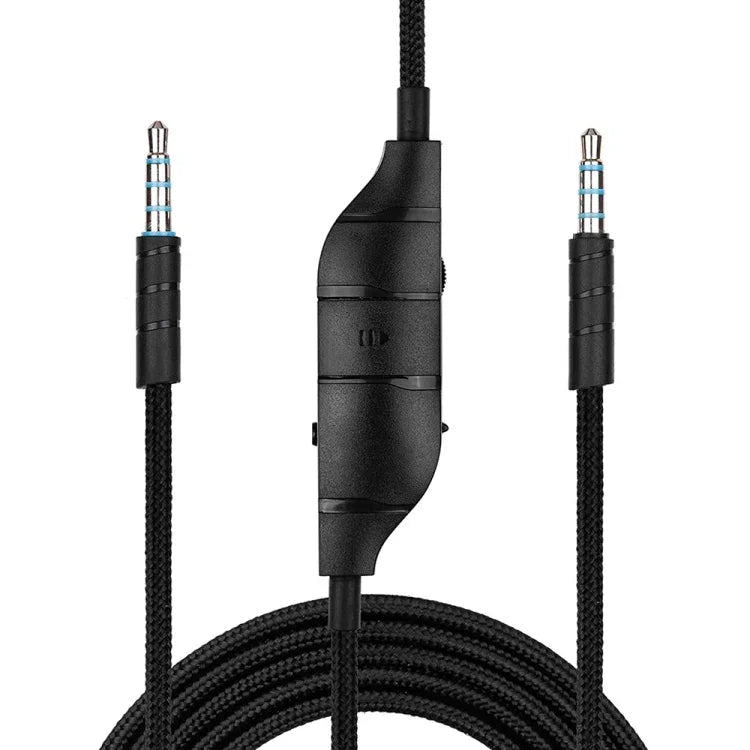 ZS0195 適用於Logitech G633 / G635 / G933 / G935 3.5mm遊戲耳機音頻線，線長：1.5m，適用於Logitech G633 1.5m