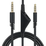 ZS0175 適用於Logitech Astro A10 / A40 / A30 3.5mm公對公可調音量耳機音頻線，線長：2m，適用於Logitech Astro A10 2m