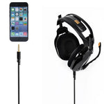 ZS0175 適用於Logitech Astro A10 / A40 / A30 3.5mm公對公可調音量耳機音頻線，線長：2m，適用於Logitech Astro A10 2m