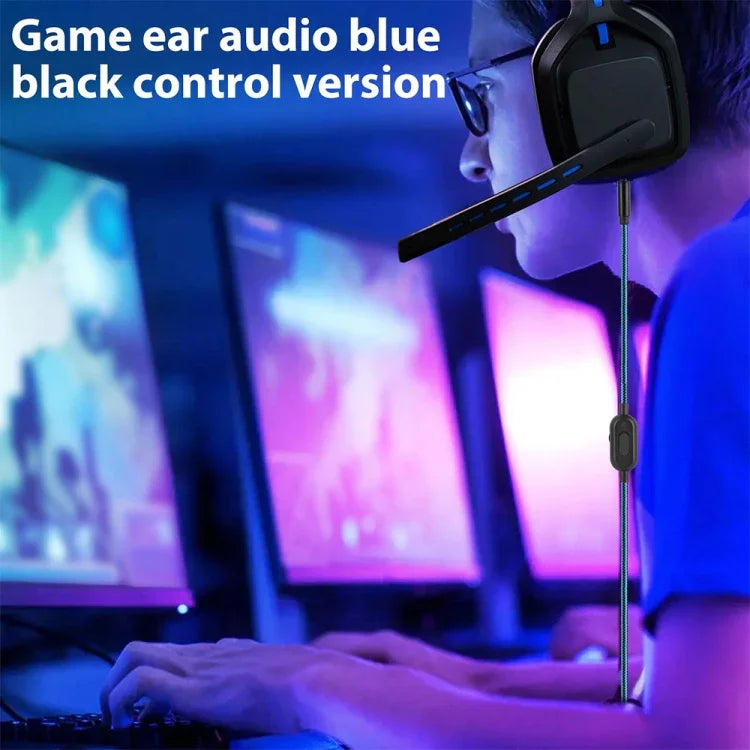 ZS0162 直線版遊戲耳機音頻線，適用於 Logitech Astro A10 A40 A30，直線版