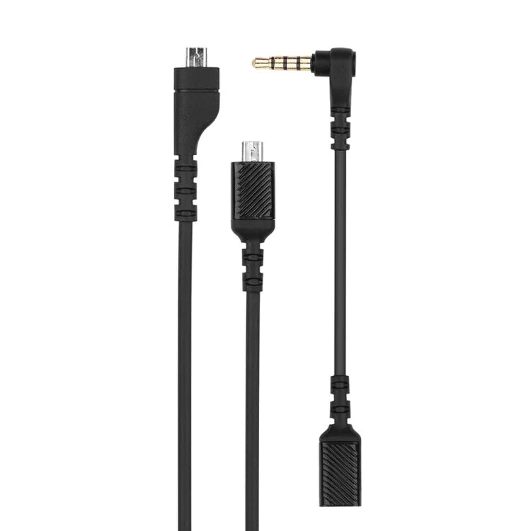 ZS0167 音效卡連接線 + 轉接線，適用於 Steelseries Arctis 3 5 7 耳機，音效卡線 + 轉接線