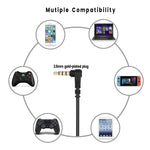 ZS0167 音效卡連接線 + 轉接線，適用於 Steelseries Arctis 3 5 7 耳機，音效卡線 + 轉接線