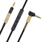 ZS0010 有線控制版 3.5mm 轉 2.5mm 耳機線，適用於 Sennheiser HD518 HD558 HD598 HD579 559，有線控制版