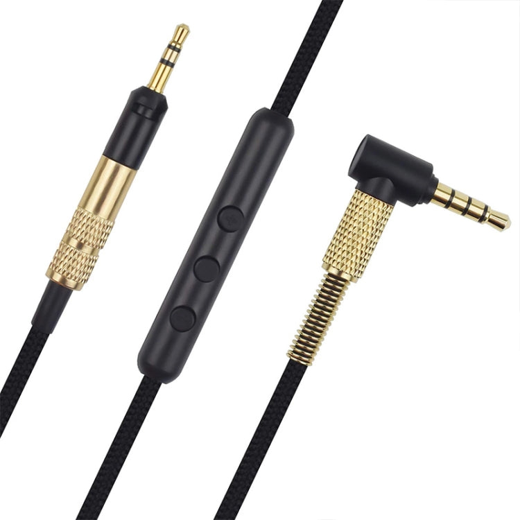 ZS0010 有線控制版 3.5mm 轉 2.5mm 耳機線，適用於 Sennheiser HD518 HD558 HD598 HD579 559，有線控制版