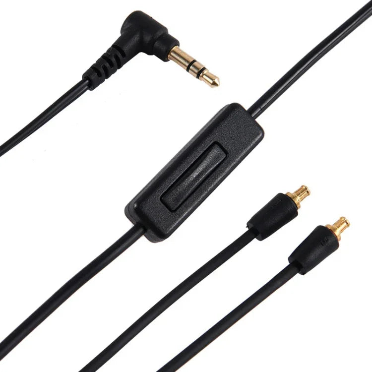 ZS0030 通話版 3.5mm 轉 A2DC 耳機音頻線，適用於 Audio-technica ATH-LS50/70/200/300/400/50 CKR90，通話版