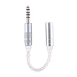 ZS0021 4.4mm 公頭轉 3.5mm 母頭平衡轉接線，4.4mm 公頭轉 3.5mm 母頭