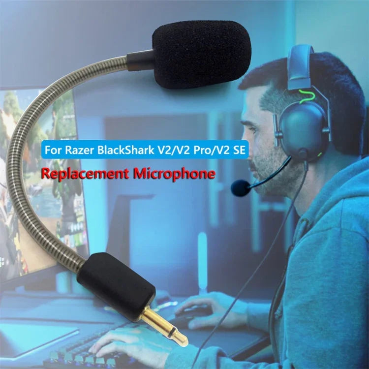 ZS0221 耳機降噪麥克風，適用於 Razer BlackShark V2/V2SE/V2 PRO，ZS0221