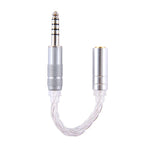 ZS0021 4.4mm 公頭轉 2.5mm 母頭平衡轉接線，4.4mm 公頭轉 2.5mm 母頭