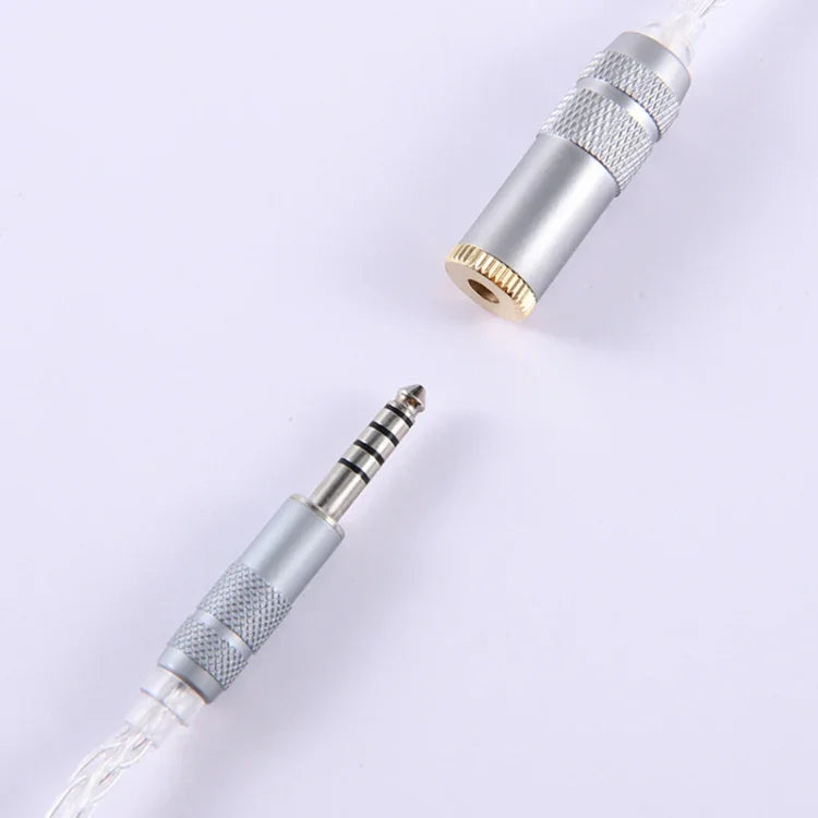 ZS0021 4.4mm 公頭轉 2.5mm 母頭平衡轉接線，4.4mm 公頭轉 2.5mm 母頭