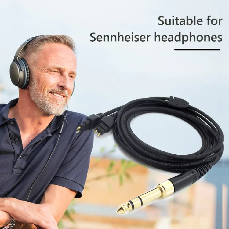 ZS0204 耳機音頻線，適用於 Sennheiser HD580 HD600 HD650 HD660S，ZS0204