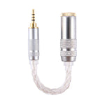 ZS0021 2.5mm 公頭轉 4.4mm 母頭平衡轉接線，2.5mm 公頭轉 4.4mm 母頭