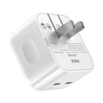 ROCK T58 35W 雙 USB-C / Type-C 埠 PD 充電器，中規插頭，中規插頭