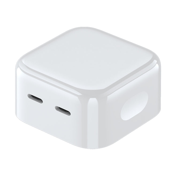 ROCK T58 35W 雙 USB-C / Type-C 埠 PD 充電器，中規插頭，中規插頭