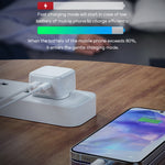 ROCK T58 35W 雙 USB-C / Type-C 埠 PD 充電器，中規插頭，中規插頭