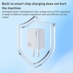 WK WP-U140 33W 電源系列 USB+USB-C/Type-C 快速充電器，規格：美規插頭，33W 美規插頭