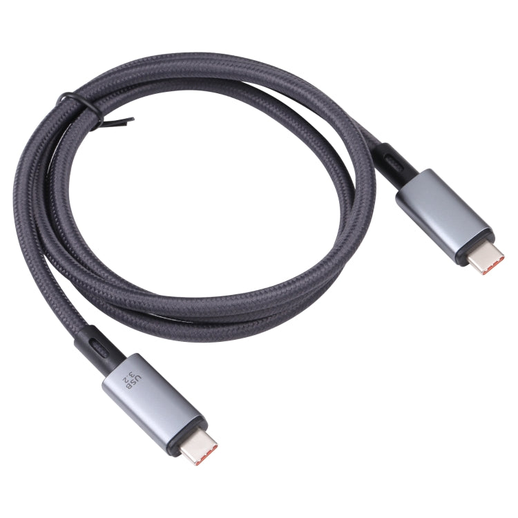 10Gbps 8K USB-C/Type-C 轉 USB-C/Type-C 視頻線，兼容 USB 3.2，長度：1m，10Gbps Type-C 轉 Type-C