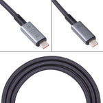 10Gbps 8K USB-C/Type-C 轉 USB-C/Type-C 視頻線，兼容 USB 3.2，長度：1m，10Gbps Type-C 轉 Type-C