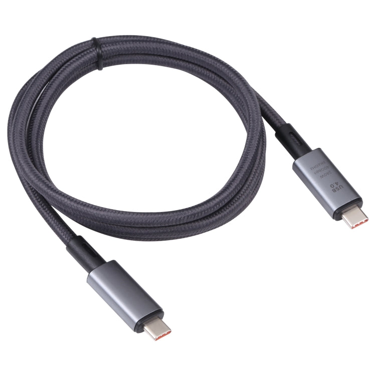 40Gbps 8K USB-C/Type-C 轉 USB-C/Type-C 視頻線，兼容 USB 4，長度：1m，40Gbps Type-C 轉 Type-C