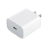 20W Type-C / USB-C PD 快充電源適配器，美規插頭，20W 0.5A 美規插頭，20W 歐規插頭