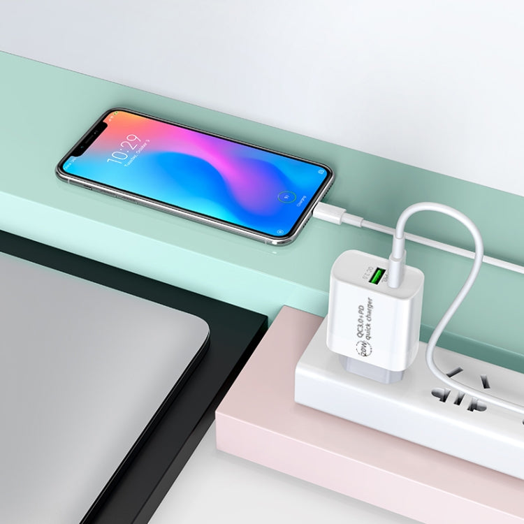 20W 9V/2A 1M USB-C / Type-C 轉 8 Pin PD 快充線，適用 iPhone、iPad，線長：1m，20W 9V/2A