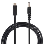 USB-C / Type-C 轉 5.5 x 2.1mm 筆記型電腦電源充電線，線長：約1.5米，Type-C 轉 5.5 x 2.1mm