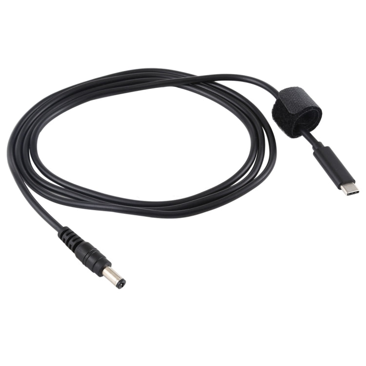 USB-C / Type-C 轉 5.5 x 2.1mm 筆記型電腦電源充電線，線長：約1.5米，Type-C 轉 5.5 x 2.1mm