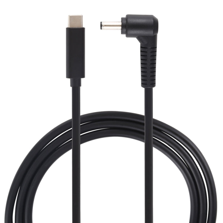 USB-C / Type-C 轉 4.0 x 1.35mm 筆記型電腦電源充電線，線長：約1.5米，Type-C 轉 4.0 x 1.35mm
