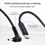 USB-C / Type-C 轉 4.0 x 1.35mm 筆記型電腦電源充電線，線長：約1.5米，Type-C 轉 4.0 x 1.35mm