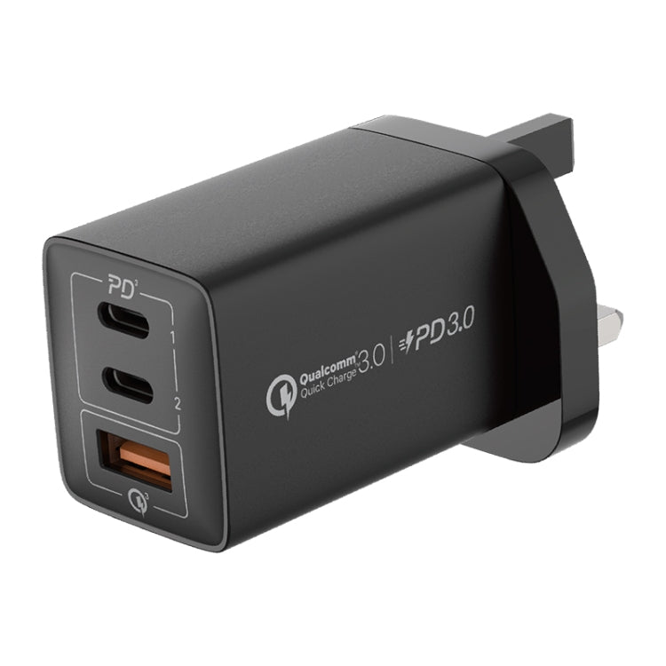MOMAX UM30 PD 67W 快充電源適配器，英規插頭，英規插頭
