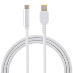 USB-C / Type-C 轉 大方形公頭筆記型電腦電源充電線，適用於 Lenovo，線長：約1.5米，Type-C 轉 大方形