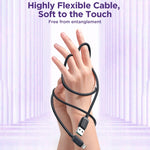 JOYROOM S-AL012A14 多色系列 2.4A USB 轉 8 Pin 快充數據線，長度：1.2m，USB 轉 8 Pin