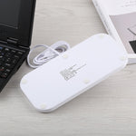 USB 轉 3 合 1（8 針 + Micro USB + USB-C / Type-C）座充充電桌面數據同步支架，帶 Qi 無線充電器及 USB 線