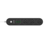 LDNIO SC3301 三孔 USB 埠旅行家用辦公插座，線長：1.6m，美規插頭，SAS8610AUS、SAS8610BUS、SAS8610EU、SAS8610UK