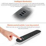 LDNIO SC3301 三孔 USB 埠旅行家用辦公插座，線長：1.6m，美規插頭，SAS8610AUS、SAS8610BUS、SAS8610EU、SAS8610UK