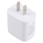 LZ-215A+C 20W QC 3.0 USB + PD 3.0 USB-C / Type-C 快充旅行充電器，美規插頭，美規插頭
