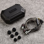 QKZ DM9 高品質入耳式全金屬運動音樂耳機，麥克風版