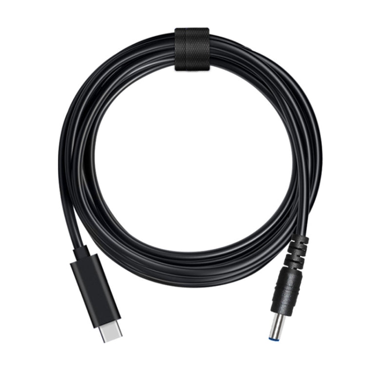 適用於 HP USB-C / Type-C 轉 4.5 x 3.0mm 筆記型電腦電源充電線，線長：約1.5米，Type-C 轉 4.5 x 3.0mm