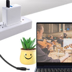 適用於 HP USB-C / Type-C 轉 4.5 x 3.0mm 筆記型電腦電源充電線，線長：約1.5米，Type-C 轉 4.5 x 3.0mm
