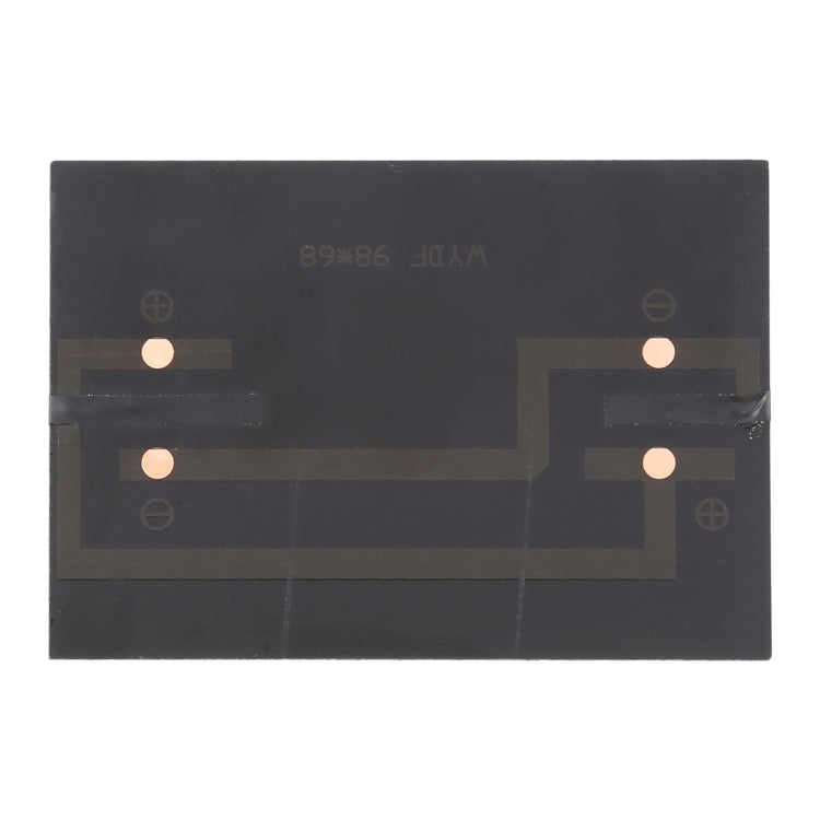 5V 1.2W 200mAh DIY太陽能電池板模組，尺寸：98 x 68毫米，5V 1.2W 200mAh 98 x 68毫米